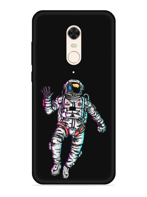 Spaceman Embossed Soft Silicone Case for Xiaomi Redmi 5 Zapvi