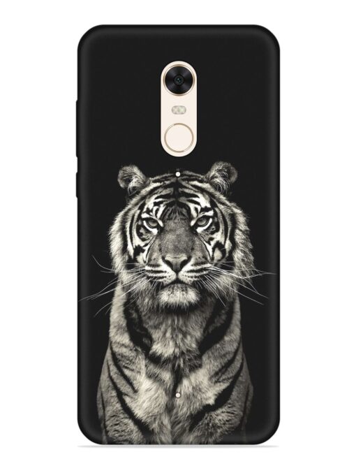 Tiger Art Embossed Soft Silicone Case for Xiaomi Redmi 5