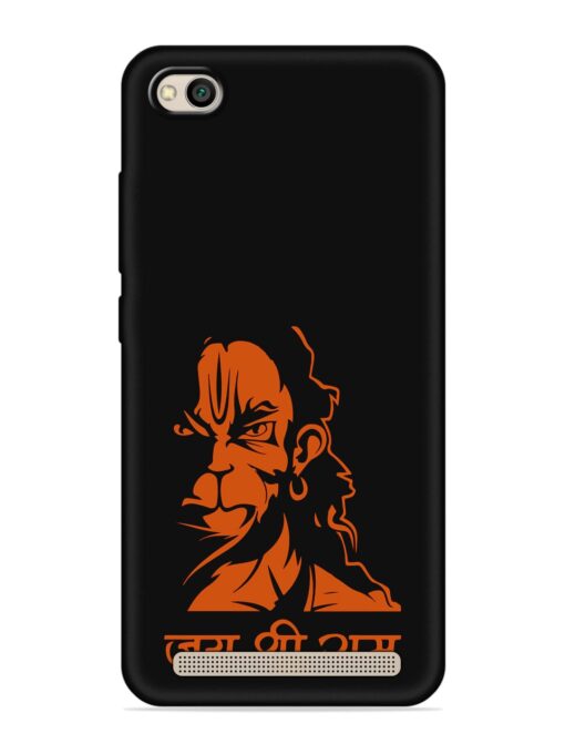 Angry Hanuman Embossed Soft Silicone Case for Xiaomi Redmi 5A Zapvi