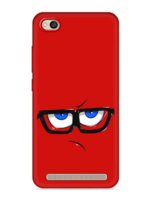 Rad Angry Face Embossed Soft Silicone Case for Xiaomi Redmi 5A Zapvi