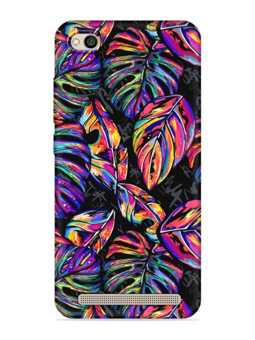 Tropical Seamless Vector Embossed Soft Silicone Case for Xiaomi Redmi 5A Zapvi