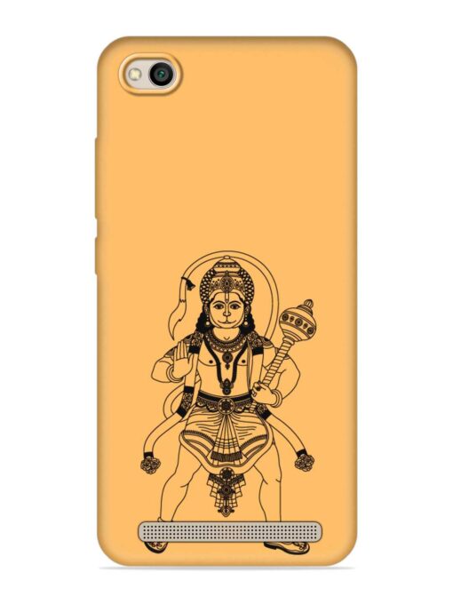 Indian God Hanuman Embossed Soft Silicone Case for Xiaomi Redmi 5A Zapvi