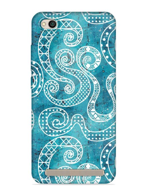 Vintage Curved Seamless Embossed Soft Silicone Case for Xiaomi Redmi 5A Zapvi