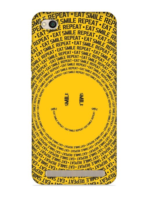 Smiley Embossed Soft Silicone Case for Xiaomi Redmi 5A Zapvi