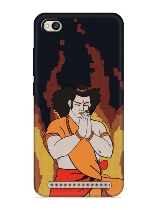 Shree Ram Vector Embossed Soft Silicone Case for Xiaomi Redmi 5A Zapvi