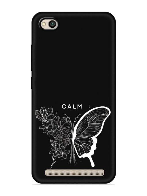 Calm Embossed Soft Silicone Case for Xiaomi Redmi 5A Zapvi