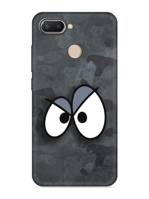 Big Eyes Night Mode Embossed Soft Silicone Case for Xiaomi Redmi 6