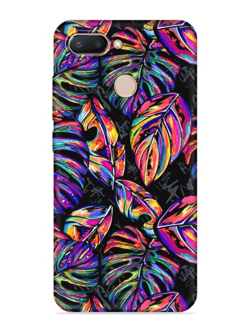 Tropical Seamless Vector Embossed Soft Silicone Case for Xiaomi Redmi 6 Zapvi