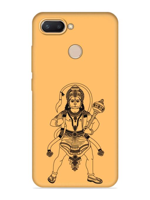 Indian God Hanuman Embossed Soft Silicone Case for Xiaomi Redmi 6 Zapvi