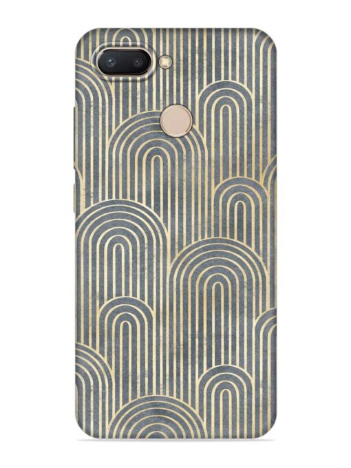 Art Deco Style Embossed Soft Silicone Case for Xiaomi Redmi 6 Zapvi