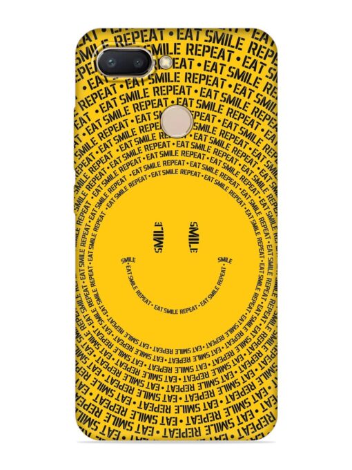 Smiley Embossed Soft Silicone Case for Xiaomi Redmi 6