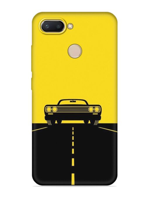 Classic Car Embossed Soft Silicone Case for Xiaomi Redmi 6 Zapvi