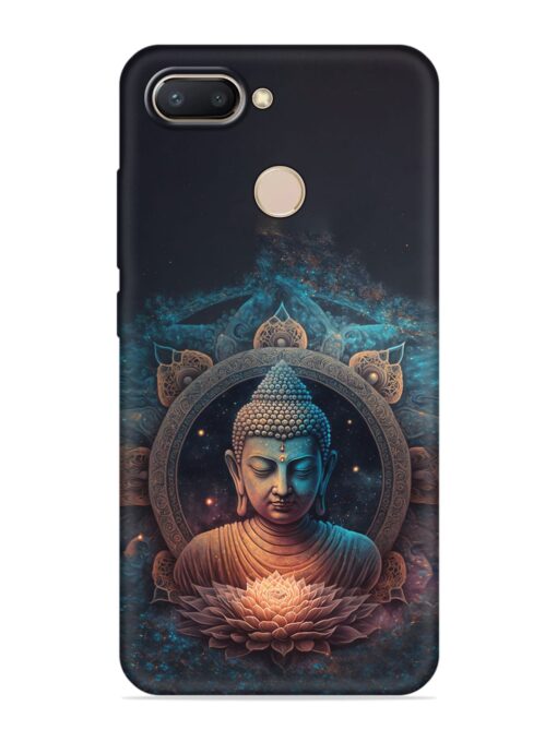 Gautam Buddha Embossed Soft Silicone Case for Xiaomi Redmi 6 Zapvi