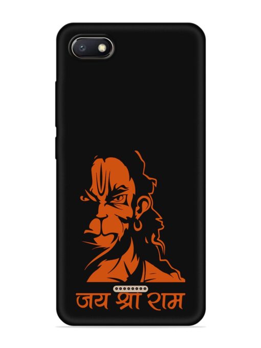 Angry Hanuman Embossed Soft Silicone Case for Xiaomi Redmi 6A Zapvi