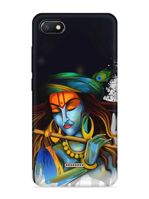 Krishna Art Embossed Soft Silicone Case for Xiaomi Redmi 6A