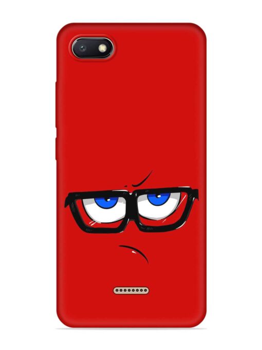 Rad Angry Face Embossed Soft Silicone Case for Xiaomi Redmi 6A