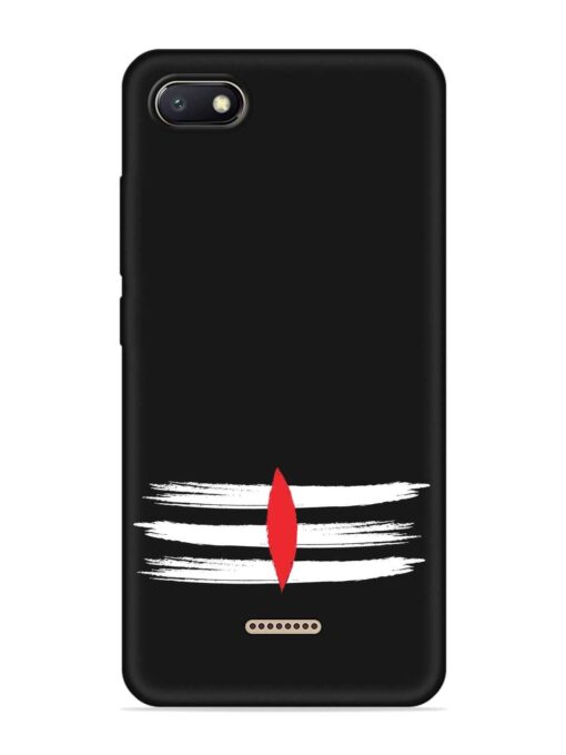 Mahadev Tilak Vector Embossed Soft Silicone Case for Xiaomi Redmi 6A Zapvi