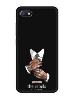 Rebels Slogan Man Embossed Soft Silicone Case for Xiaomi Redmi 6A