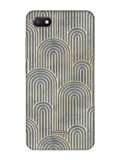 Art Deco Style Embossed Soft Silicone Case for Xiaomi Redmi 6A Zapvi