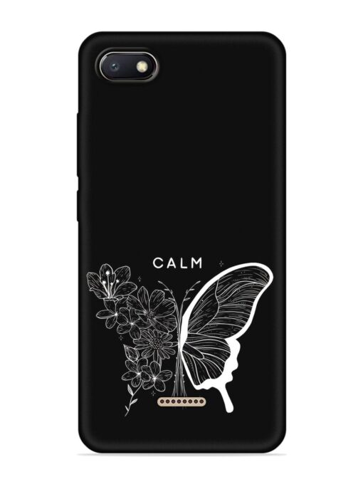 Calm Embossed Soft Silicone Case for Xiaomi Redmi 6A