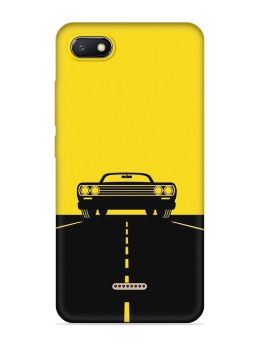 Classic Car Embossed Soft Silicone Case for Xiaomi Redmi 6A