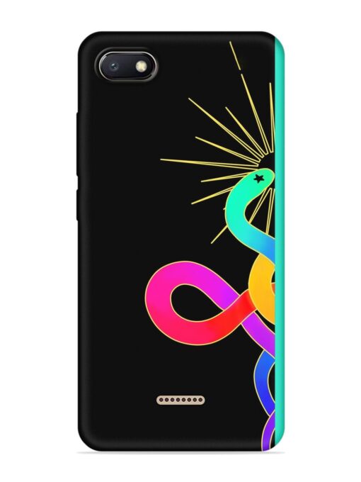 Art Geometric Abstraction Embossed Soft Silicone Case for Xiaomi Redmi 6A Zapvi