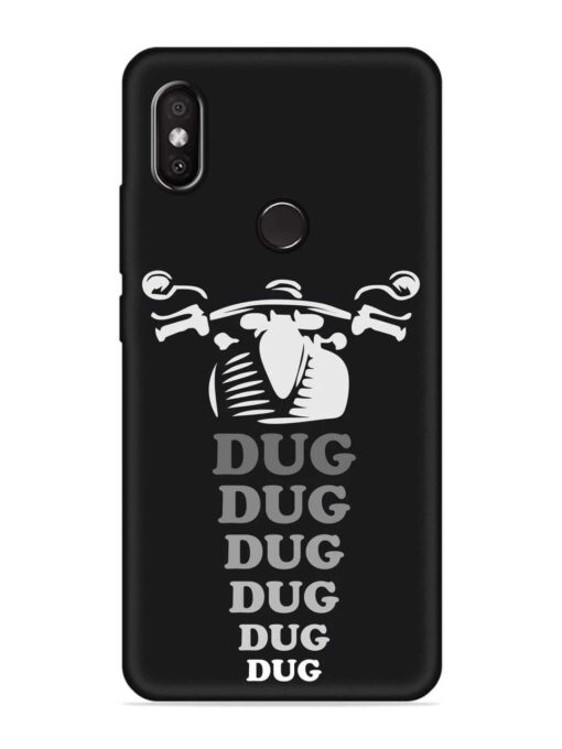 Dug Dug Dug Embossed Soft Silicone Case for Xiaomi Redmi 6 Pro Zapvi