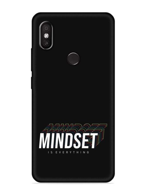 Mindset Everything Slogan Embossed Soft Silicone Case for Xiaomi Redmi 6 Pro Zapvi