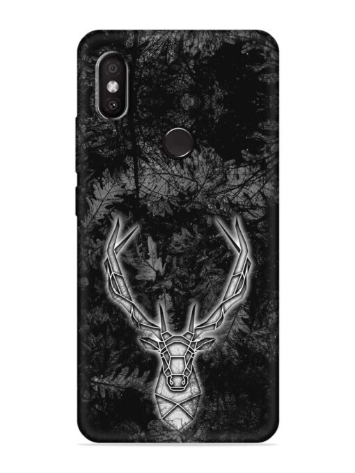 Ancient Deer Embossed Soft Silicone Case for Xiaomi Redmi 6 Pro Zapvi