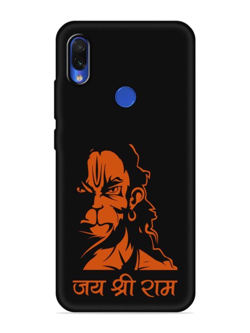 Angry Hanuman Embossed Soft Silicone Case for Xiaomi Redmi 7 Zapvi