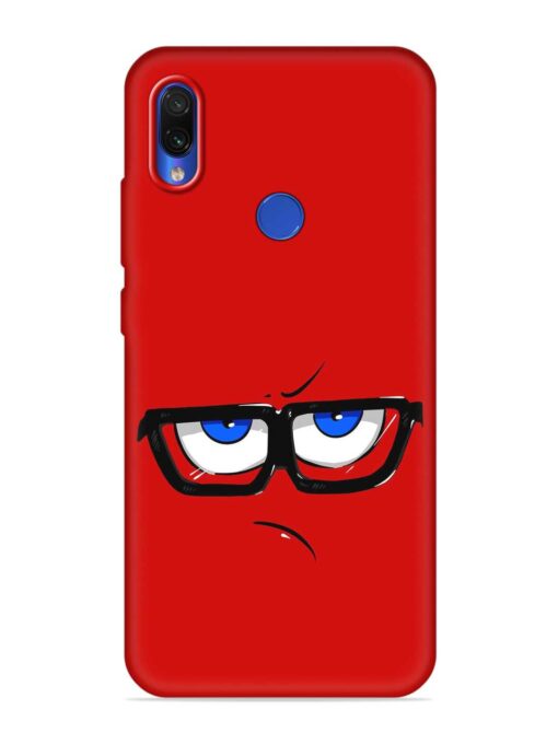 Rad Angry Face Embossed Soft Silicone Case for Xiaomi Redmi 7 Zapvi