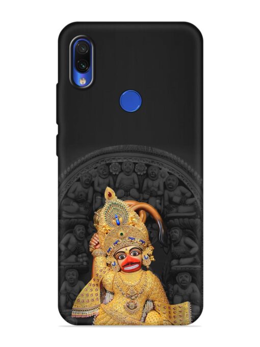 Indian Gold Hanuman Embossed Soft Silicone Case for Xiaomi Redmi 7