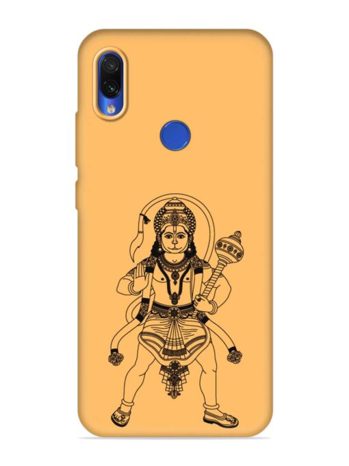 Indian God Hanuman Embossed Soft Silicone Case for Xiaomi Redmi 7