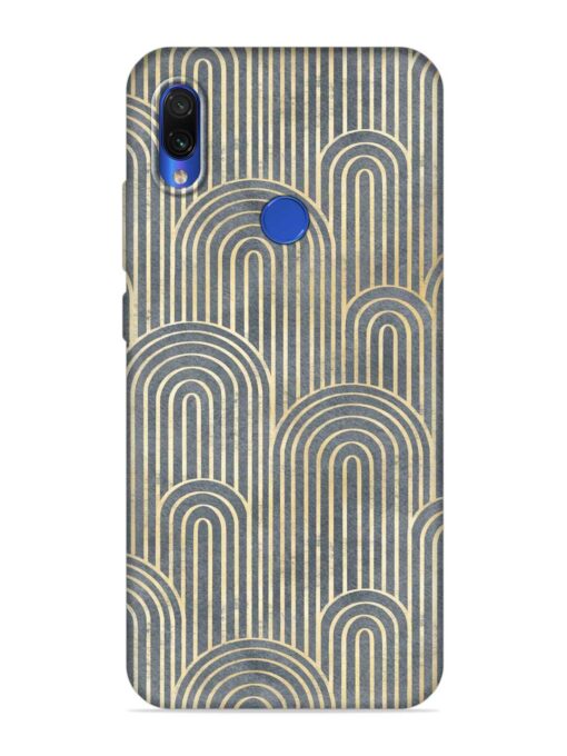 Art Deco Style Embossed Soft Silicone Case for Xiaomi Redmi 7