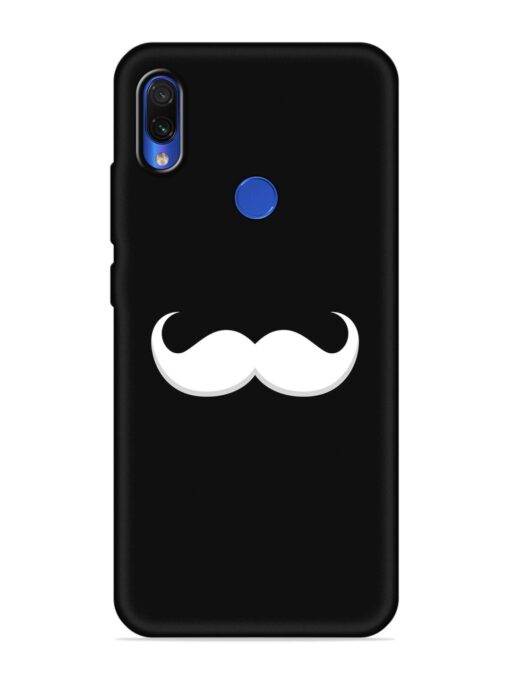 Mustache Vector Embossed Soft Silicone Case for Xiaomi Redmi 7 Zapvi