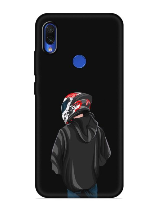 Motorcycle Rider Embossed Soft Silicone Case for Xiaomi Redmi 7