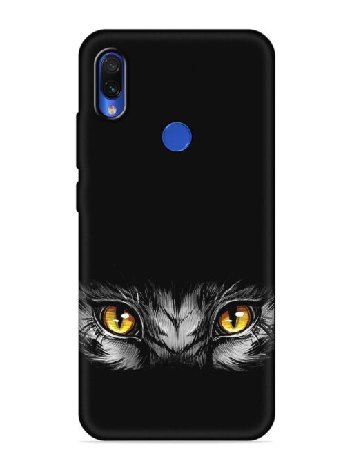 Scary Eye Embossed Soft Silicone Case for Xiaomi Redmi 7 Zapvi