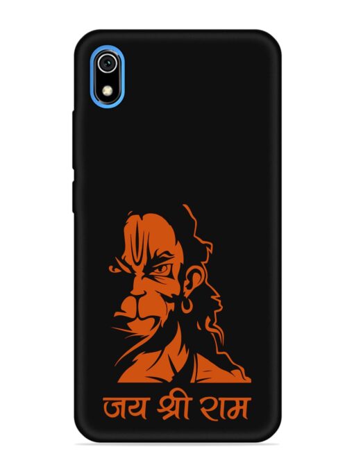 Angry Hanuman Embossed Soft Silicone Case for Xiaomi Redmi 7A Zapvi