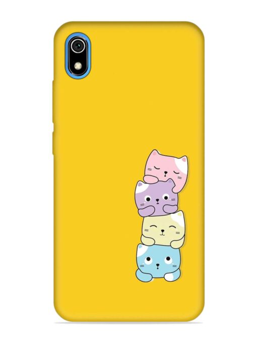 Cartoon Anime Embossed Soft Silicone Case for Xiaomi Redmi 7A Zapvi