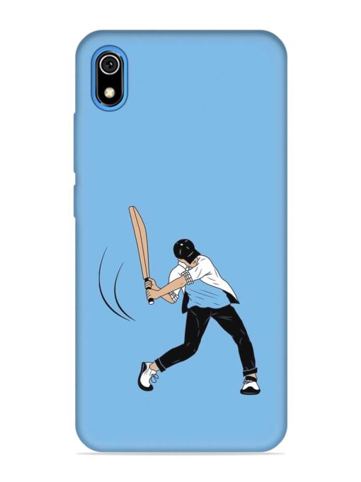 Cricket Gully Boy Embossed Soft Silicone Case for Xiaomi Redmi 7A Zapvi