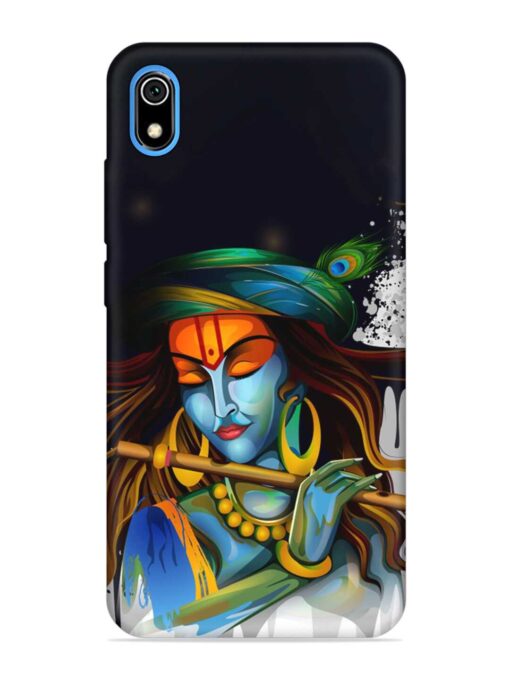 Krishna Art Embossed Soft Silicone Case for Xiaomi Redmi 7A Zapvi