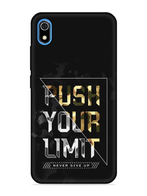 Push Your Limits Embossed Soft Silicone Case for Xiaomi Redmi 7A Zapvi