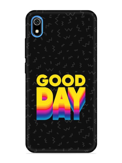 Good Day Embossed Soft Silicone Case for Xiaomi Redmi 7A Zapvi