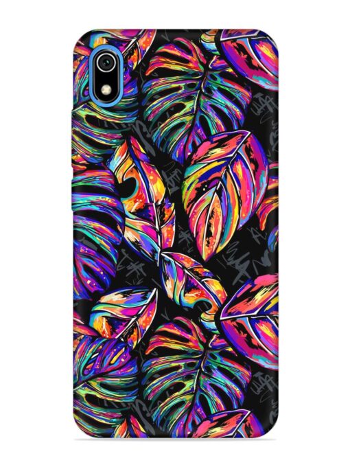 Tropical Seamless Vector Embossed Soft Silicone Case for Xiaomi Redmi 7A Zapvi