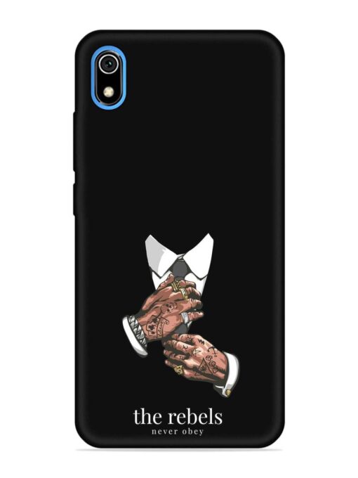 Rebels Slogan Man Embossed Soft Silicone Case for Xiaomi Redmi 7A Zapvi