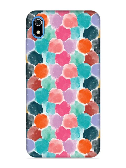 Colorful Seamless Pattern Embossed Soft Silicone Case for Xiaomi Redmi 7A Zapvi