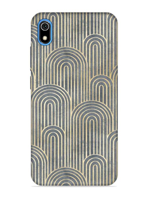 Art Deco Style Embossed Soft Silicone Case for Xiaomi Redmi 7A Zapvi