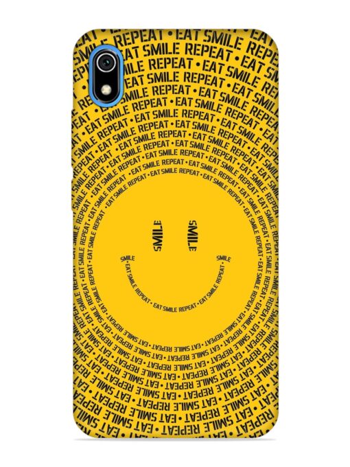 Smiley Embossed Soft Silicone Case for Xiaomi Redmi 7A Zapvi