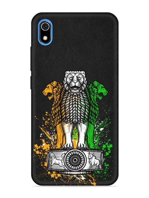 Pillars Of Ashoka Embossed Soft Silicone Case for Xiaomi Redmi 7A Zapvi