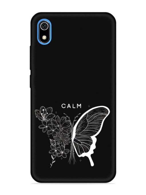 Calm Embossed Soft Silicone Case for Xiaomi Redmi 7A Zapvi